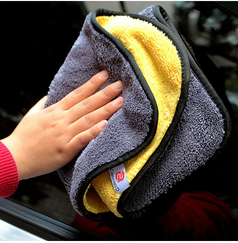 Picture of Car washing towel thickened large water absorption coral velvet wiping scarf double -sided car washing car cleaning car clean towel - Multicolor - Int: One size
