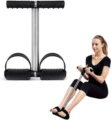 Picture of Tummy Trimmer / Belly Reducer _ Black - Resistance Band - Black - Int: One size