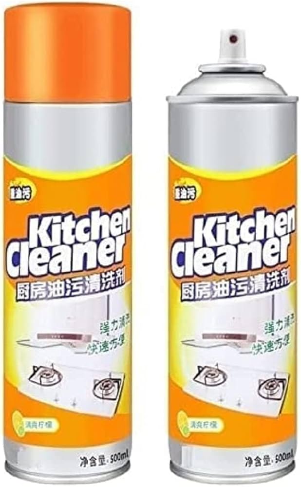 Picture of High Quality Kitchen Foam Cleaner Spray - Yellow - Int: One size