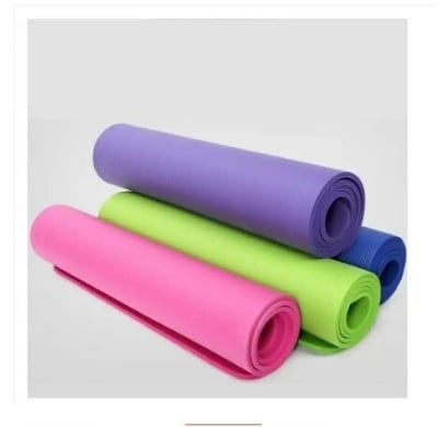Picture of Yoga Matt Thick 6mm (173cm x 61cm) Non-slip Exercise Fitness Gymnastics Mat Body Building - Multicolor - Int: One size