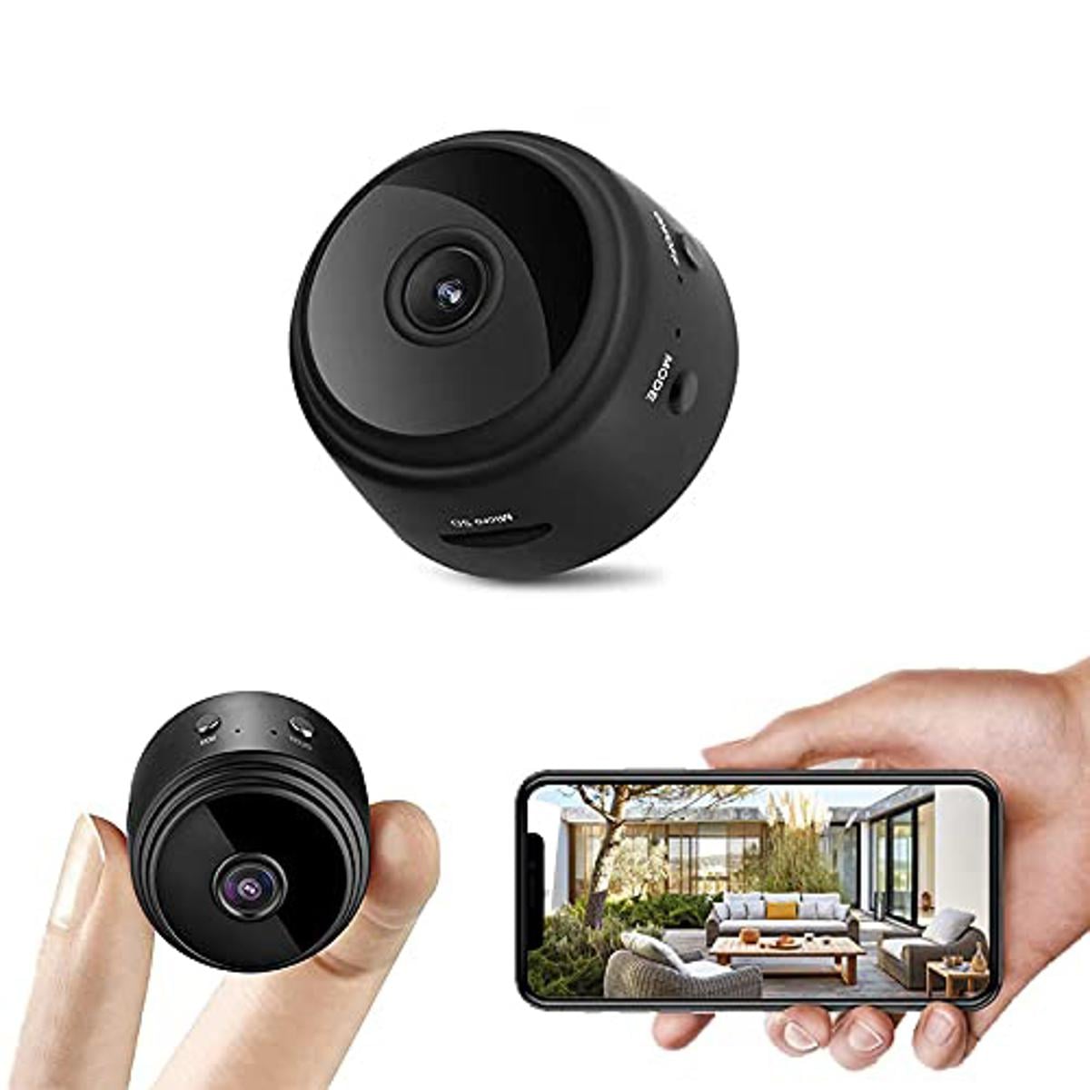 Picture of A9 Mini Camera Full1080P HD Small ip Camera IR Night Vision video surveillance Camera Motion Detection Outdoor Wifi Camera - Black