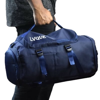 Picture of 4in1 Bag | Travel Bag | Gym Bag | Carry Shoe | V10 - Blue - Int: One size