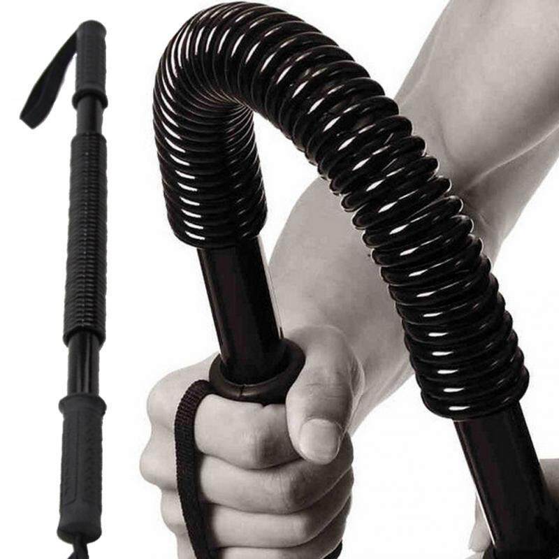 Picture of New Model Spring Arm Strength Hand Gripper Arm Power Blaster Fitness Equipment Gym Expander Forearm Power Twister - Hand Grip - Black - Int: One size
