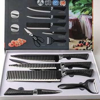Picture of Stainless Steel Kitchen Zepter -6 Pcs Set - Black - Int: One size