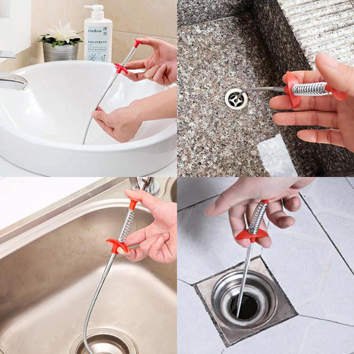 Picture of পাইপ ক্লিনার - Pipe Cleaner Four-claw Extractor Cleaning Floor Dredging Artifact - Multicolor - Int: One size