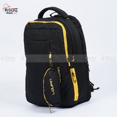 Picture of Loupin Backpack For Men Women ( Black ) - Black - Int: One size