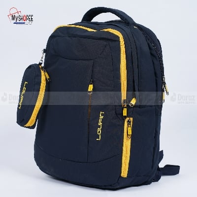Picture of Loupin Backpack For Men Women ( Black ) - Black - Int: One size
