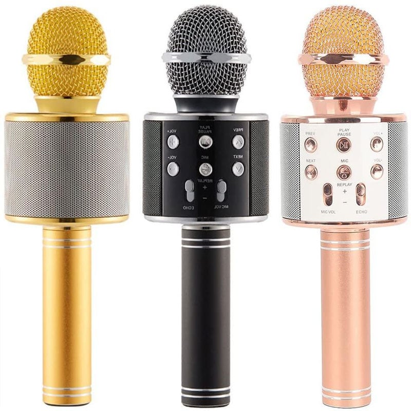 Picture of Wireless Bluetooth Microphone Speaker Karaoke - Multicolor - Int: One size