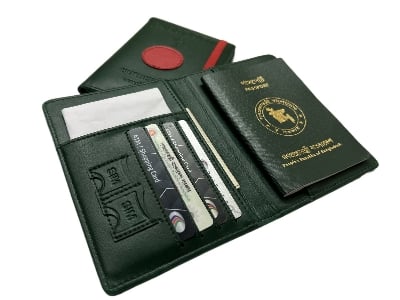 Picture of New 2024-Passport Covers Holder Wallet Case - Green - Int: One size
