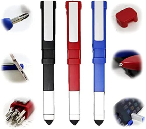 Picture of Multitool Pen-Shaped Phone Holder with Screwdriver smart deal bd 24 - Multicolor - Int: One size