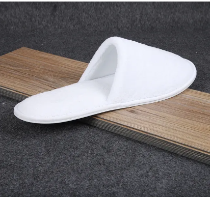 Picture of Room slippers winter room slippers winter warm room slippers winter shoes house shoes for men / women - White - Int: One size