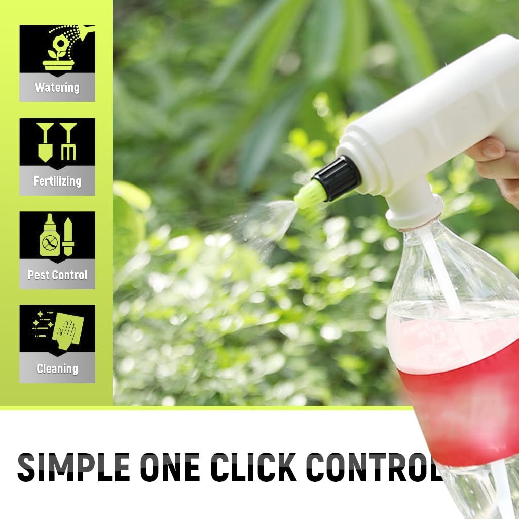 Picture of Electric Spray Bottle Automatic Watering Spray Fogger 5V 2 Modes USB Sprayer Irrigation Sprinkler For Garden Watering Machines 2026 - Multicolor