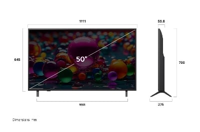 Picture of LG 50" 4K UHD AI TV UA84 HDR10 (2025)