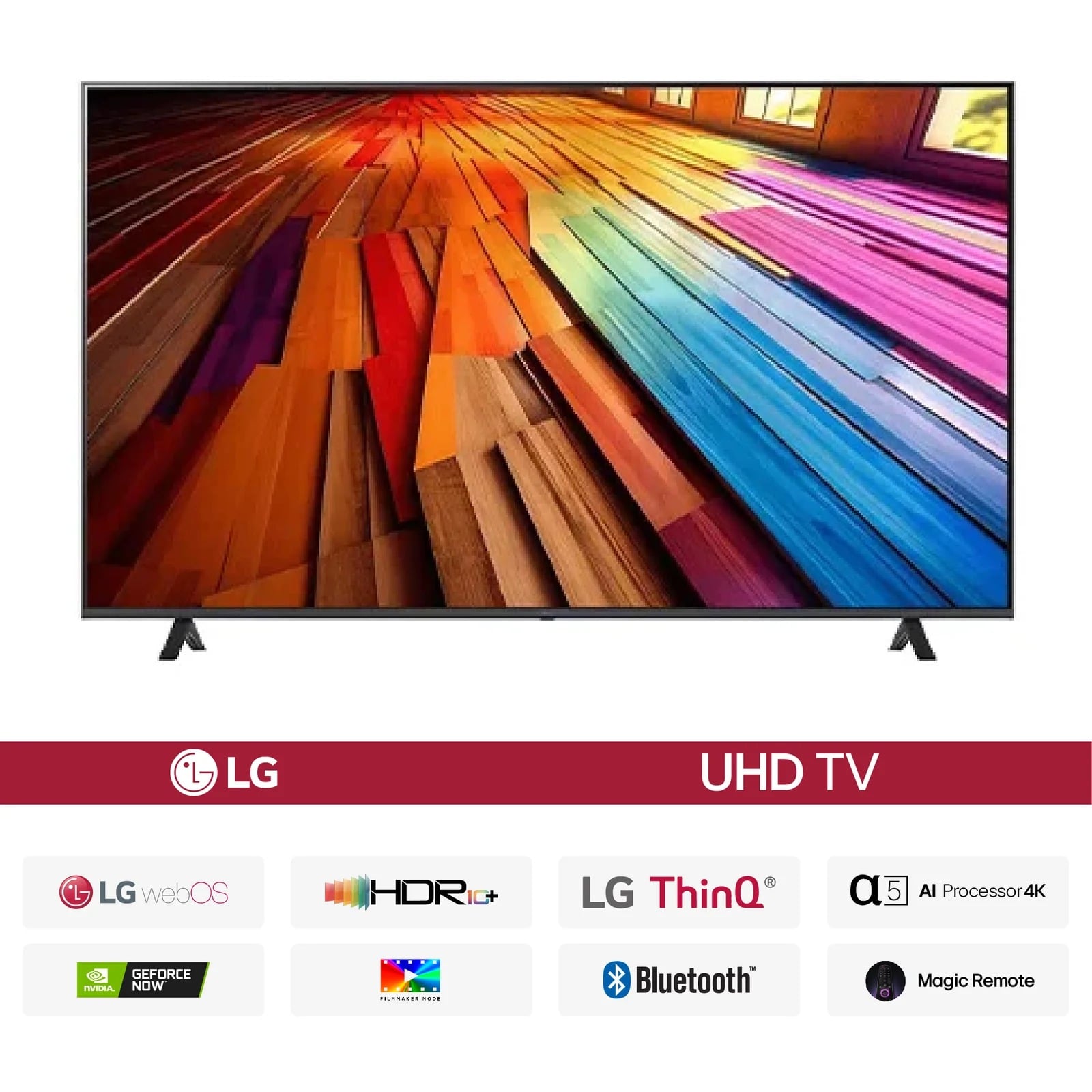 Picture of LG 55" UT80 Bezel-Less 4K UHD AI Smart TV (55UT8050PSB)