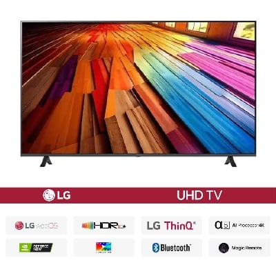 Picture of LG 55" UT80 Bezel-Less 4K UHD AI Smart TV (55UT8050PSB)