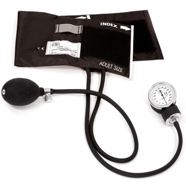 Picture of Blood Pressure Machine Monitor Sphygmomanometer- Analog Aneroid BP Machine Set with Stethoscope (IML)