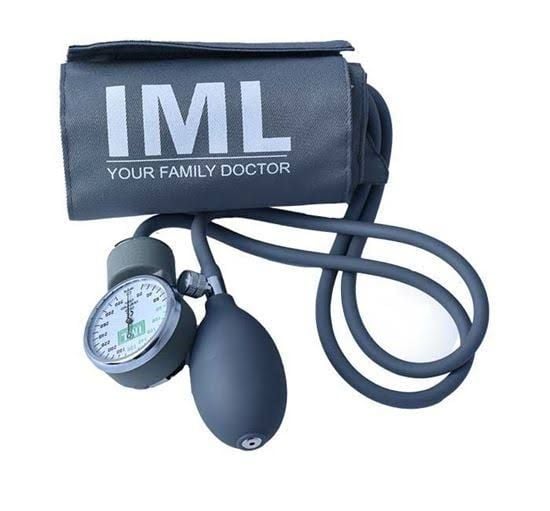 Picture of Blood Pressure Machine Monitor Sphygmomanometer- Analog Aneroid BP Machine Set with Stethoscope (IML)