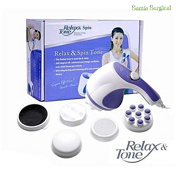 Picture of Stylish Relax Spin Tone Body Massage Full Body Muscles Relief - Body