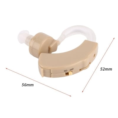 Picture of Portable Hearing Aid Mini Ear Sound Amplifier Adjustable Ear Hearing Amplifier Aid Kit Tone Hearing Aids for the Deaf/Elderly - Multicolor