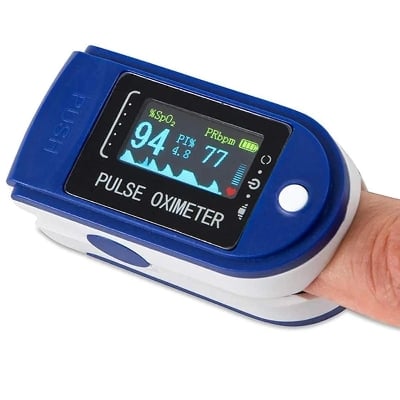 Picture of 98% Accurate Oximeter, Powerful DURACELL battery inside, 9 month WARRANTY for pulse oximeter