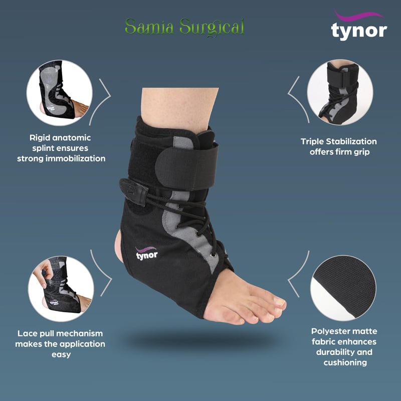 Picture of Tynor Ankle Brace injury support Product (D02)
