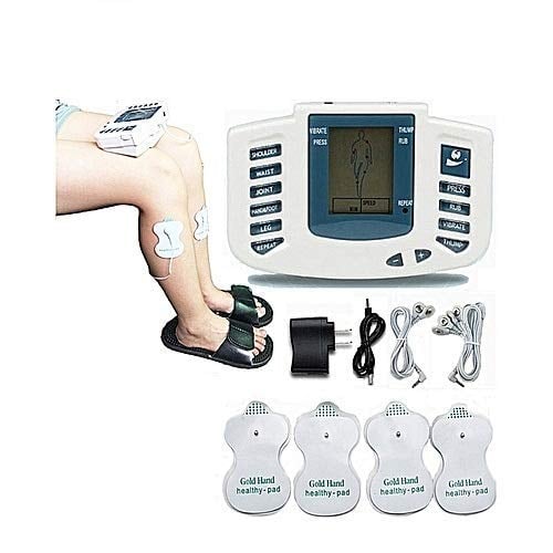Picture of Physiotherapy Massage Machine with 4 Pads Body Pain Relief Therapy Stroke Machine