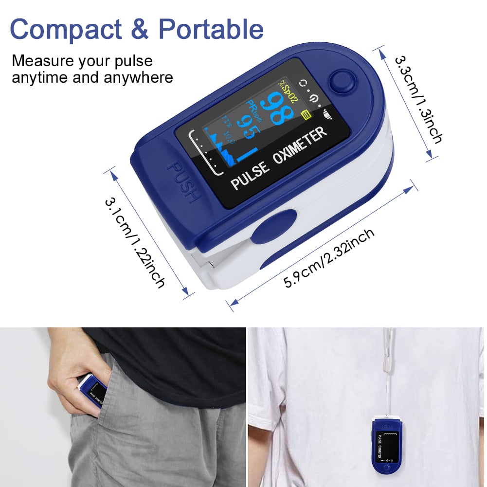 Picture of Finger Pulse Oximeter