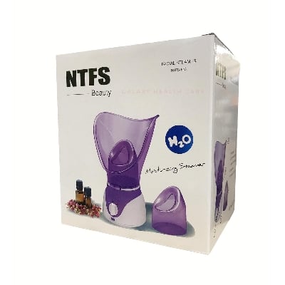 Picture of Facial Face Steamer Deep Cleanser Mist Nano Lonic Steam Sprayer Spa Skin Humidifier Moisturizer - Pink