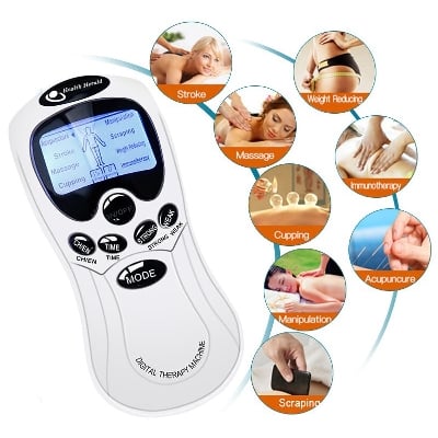 Picture of Electric TENS Massager Digital Body Healthy Massage Device Meridian Therapy Massager Machine Muscle Massageador Acupuncture