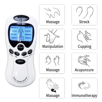 Picture of Electric TENS Massager Digital Body Healthy Massage Device Meridian Therapy Massager Machine Muscle Massageador Acupuncture