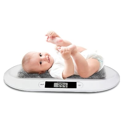 Picture of Digital Electronic Weighing Scale Newborn Baby Infant Pets Bathrooms 20KGS/44LBS - ASH