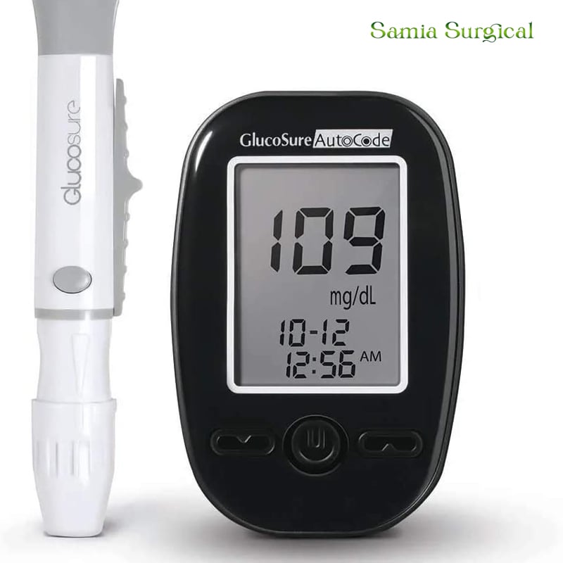 Picture of GlucoSure AutoCode Blood Glucose Monitoring System with 10 Blood Glucose Test Strips