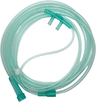 Picture of 1PC Dsposable Oxiygen Tube Double Nasal Oxiygen Tube Independent Packing Care Machine Health Care Cannula - Not Specified