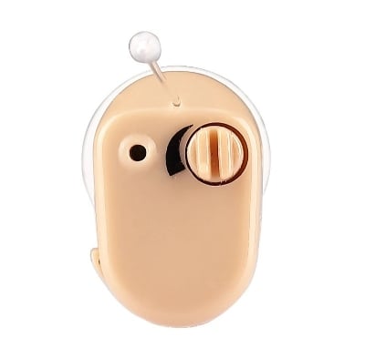 Picture of Axon Digital Mini Hearing Aid In The Ear Sound Voice Amplifier Adjustable Tone K-188 - Beige