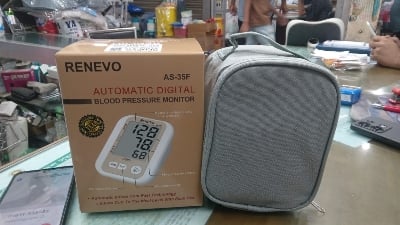 Picture of RENEVO Automatic Digital LCD Blood Pressure Monitor Machine-AS35L - White