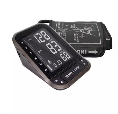 Picture of FOCAL Blood Pressure Monitor with Large LCD Display Digital Upper Arm Automatic Measure Blood Pressure Heart Rate Pulse