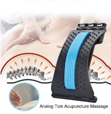 Picture of Back Massage Magic Stretcher Back Support Lumbar Spine Massager Relaxation Spine Pain Fitness Tools