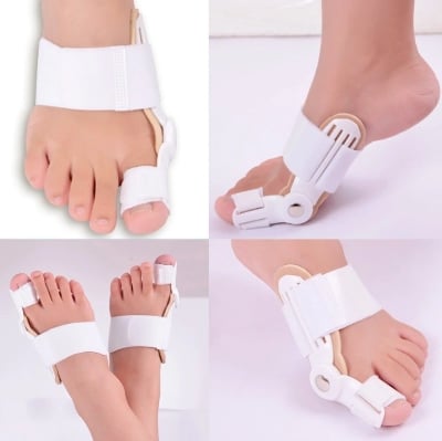 Picture of 1pc Big Toe Separator Foot Care Tool Separators Stretchers Foot Pads Adjustable Hallux Valgus Orthopedic insoles Pain Relief