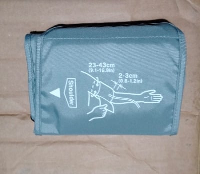 Picture of 22-42 CM Large Portable Portable Arm Digital Blood Pressure Monitor Cuff Single tube Tonometer Cuff For Sphygmomanometer BP meter - Hand