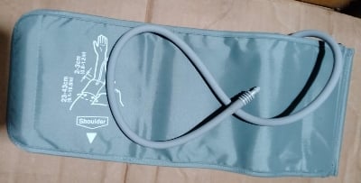 Picture of 22-42 CM Large Portable Portable Arm Digital Blood Pressure Monitor Cuff Single tube Tonometer Cuff For Sphygmomanometer BP meter - Hand