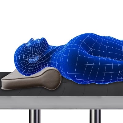 Picture of Orthopedic Memory Foam Cervical Pillow for Neck Pain Cervical Spondylitis Relief