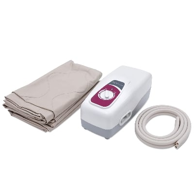 Picture of Anti-Decubitus Air Pump and Bubble Mattress for Prevention of Sorenil Bed Sore and Pressure Sores (Beige)