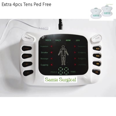 Picture of Ems Massage Tens Machine Physiotherapy Acupuncture Body Muscle Massager Electric Digital Therapy Machine 8 Modes Health Care