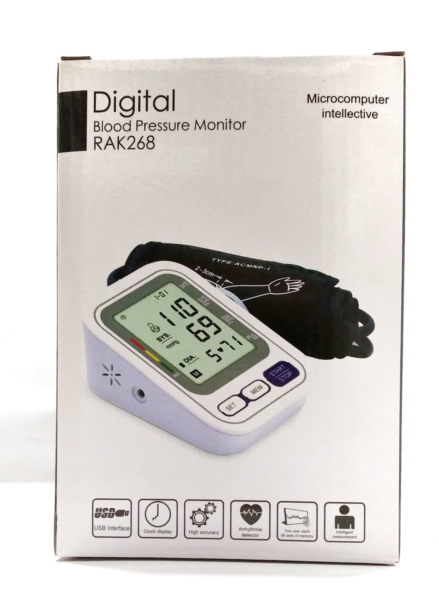 Picture of Automatic Digital Blood Pressure Monitor