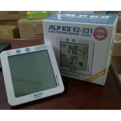 Picture of ALPK2 Made in JAPAN Fully Automatic Digital Blood Pressure Monitor With Intellisense Technology For Most Accurate Measurement
