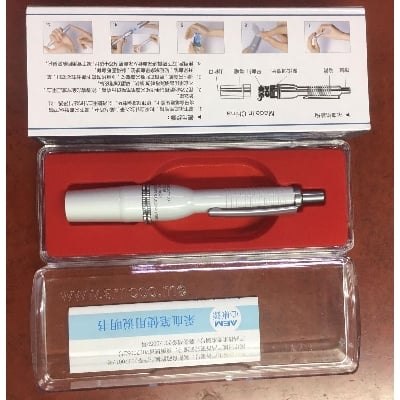 Picture of PLASTIC Metal Hijama Lancet Pen (Clear)