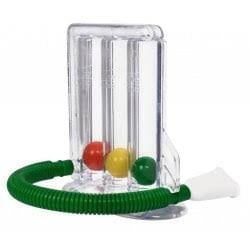 Picture of 3-Ball Deep Breathing Exerciser Lung Deep Breath Trainer Incentive Spirometer Spirometry Breath Measurement System