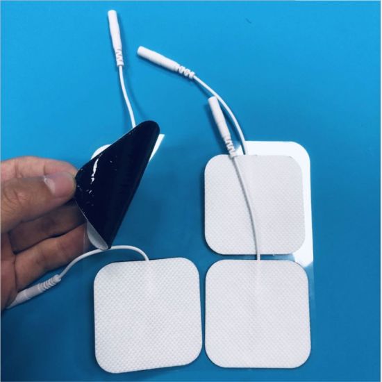 Picture of 8Pcs 5X5Cm Electrode Pads For Electric Tens Acupuncture Digital Therapy Machine For Slimming Electric Body Massager Frequency - Massage Machine