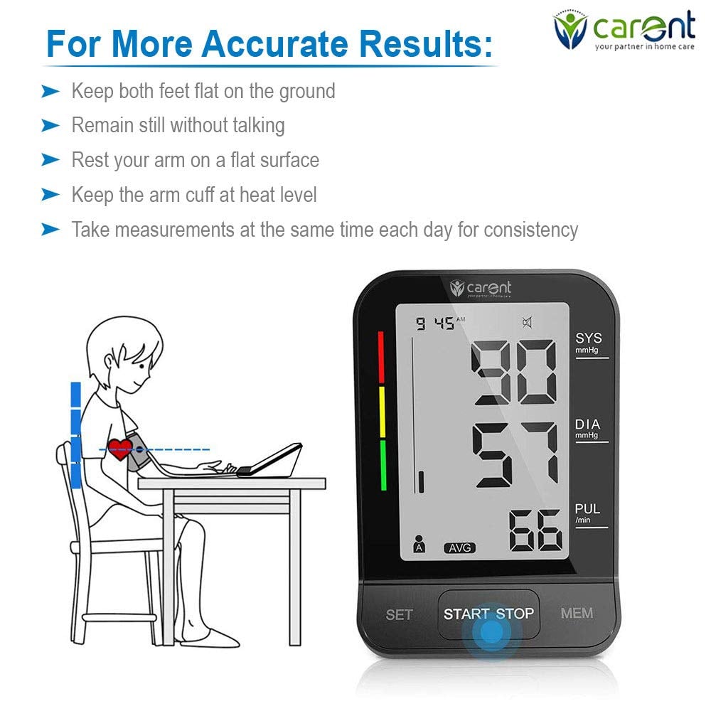 Picture of FOCAL Automatic Digital Blood Pressure Monitor BP Machine for Home and Regular use  Accurate Results  Large Display  5 years Warranty  CE & ISO Certified (B51)