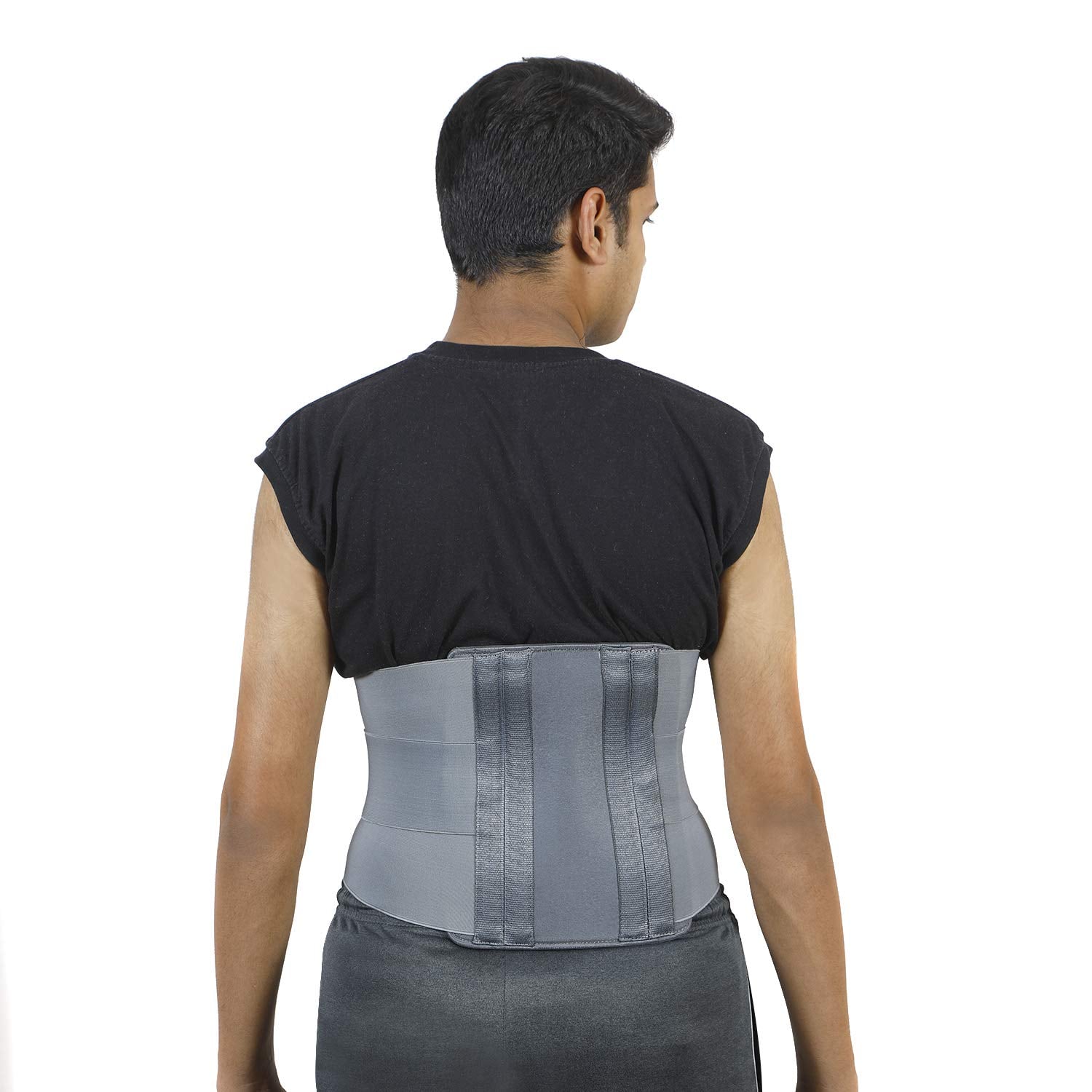 Picture of Lumbar Sacro Corset premium Support LS Waist Belt for Men/Women Lower Back Pain Relief w/Dual Adjustable Straps